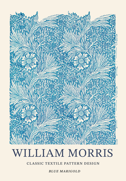 William Morris - Blue Marrigold